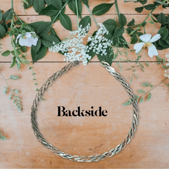 Sterling Silver Choker made in Mexico 925 - Picture 3 of 5